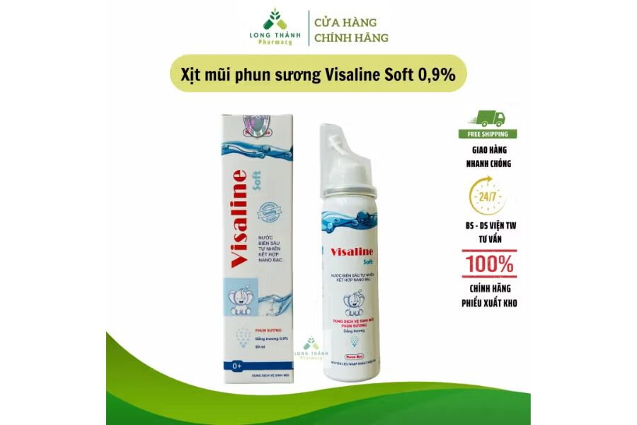 Dung Dịch Vệ Sinh Mũi Visaline Soft – Giải Pháp An Toàn Và Hiệu Quả Cho Sức Khỏe Hệ Hô Hấp
