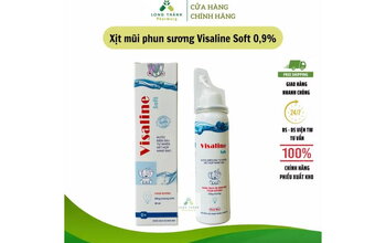 Dung Dịch Vệ Sinh Mũi Visaline Soft – Giải Pháp An Toàn Và Hiệu Quả Cho Sức Khỏe Hệ Hô Hấp