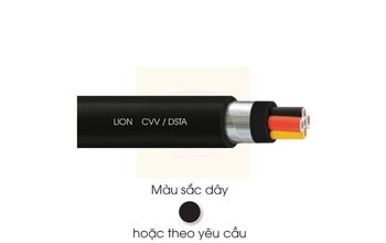 Cáp Điện Lực Hạ Thế Có Giáp Bảo Vệ CVV/DSTA - 0.6/1kV - TCVN 5935 (3 Lõi Pha + 1 Lõi Trung Tính, Ruột Đồng, Cách Điện PVC, Giáp Băng Thép Bảo Vệ, Vỏ Bọc PVC)