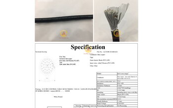 Cáp Điều Khiển Sangjin Không Lưới 30 Core x 0,75 mm² (Sangjin RVV 30x0,75mm²): Giải Pháp Tối Ưu Hóa Hiệu Suất Truyền Tín Hiệu