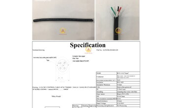 Cáp điều khiển Sangjin 4 core không lưới