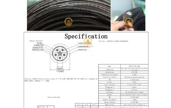 Cáp Điều Khiển Sangjin 5 Core x 0,5 mm2 (Sangjin RVVP 5x0,5mm2) – Giải Pháp Tối Ưu Cho Hệ Thống Điện Công Nghiệp